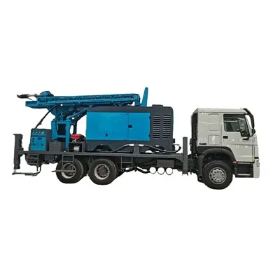 トラック搭載型水掘削装置